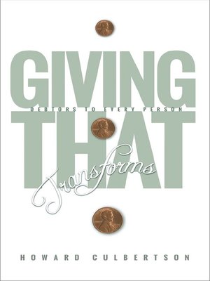 cover image of Giving that Transforms